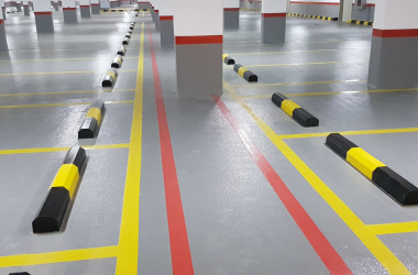 Epoxy flooring car parking